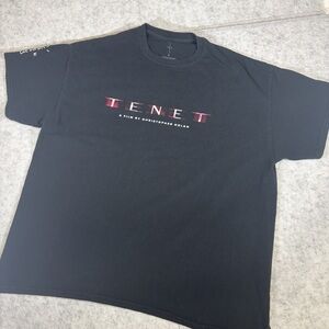 Tenet Travis Scott Christopher Nolan Movie Promo Large Film T-Shirt Cactus Jack